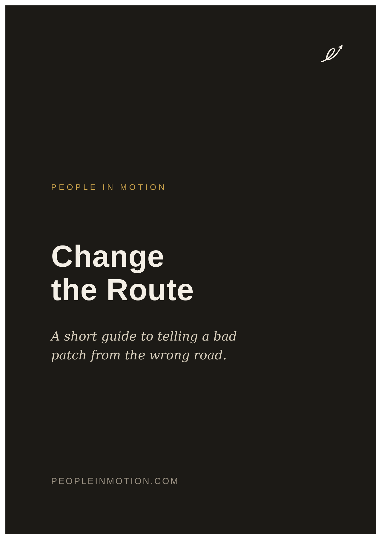 Change the Route front cover